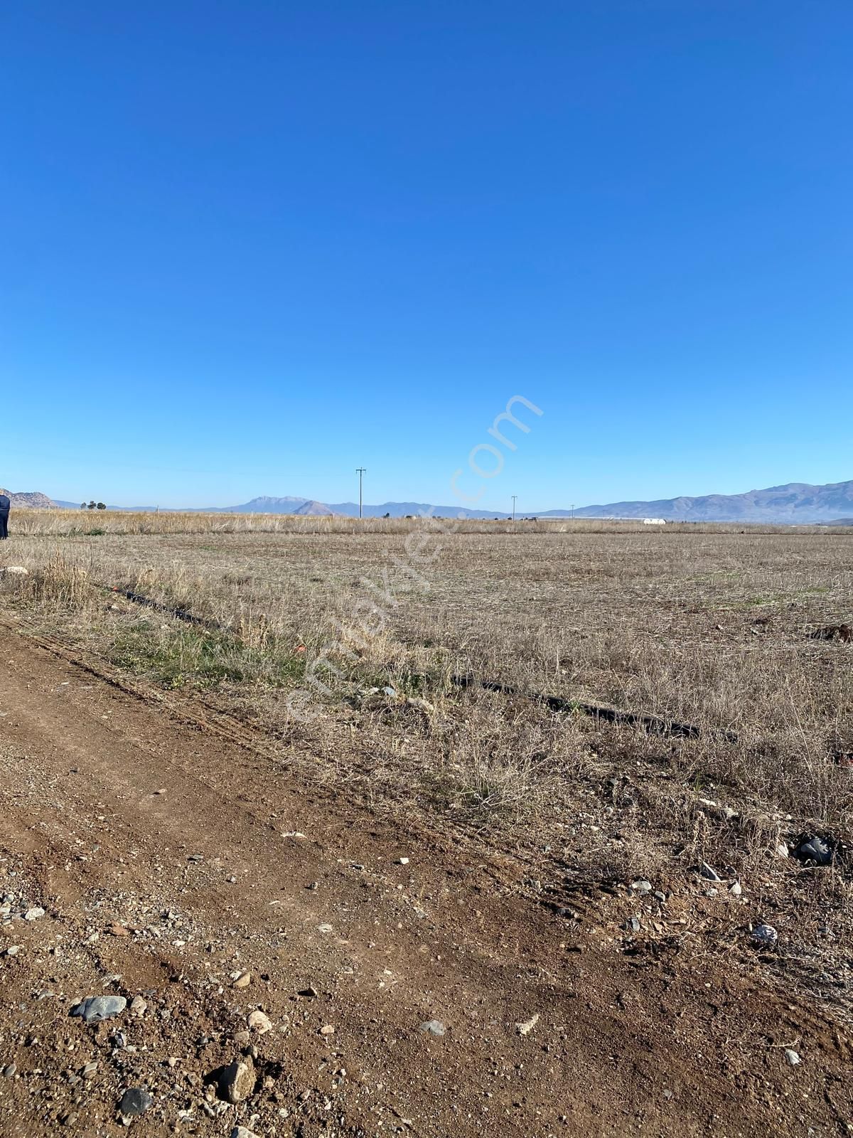 Burdur Karamanlı Ovası Sulak Tarla