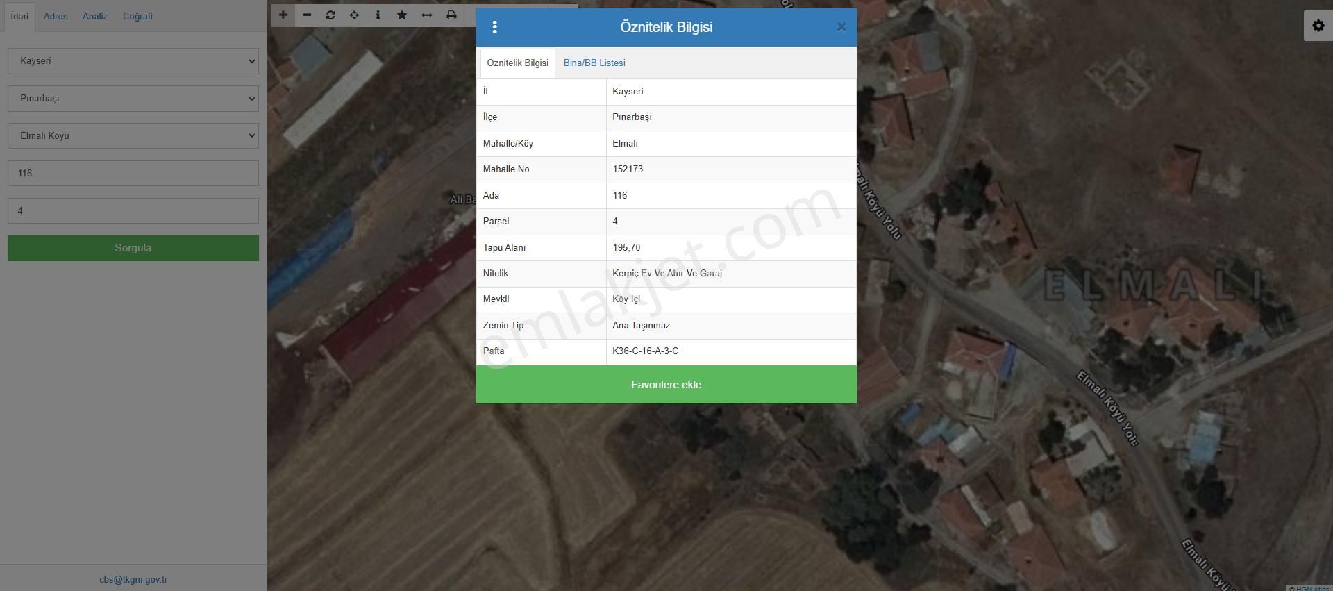 Kayseri Pınarbaşı Müstakil Ev Tapu Sahibi Perta Emlak Ümit Tahmaz - Görsel 27