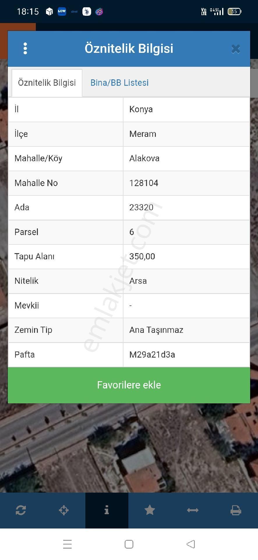 Alakovada Satılık Arsa