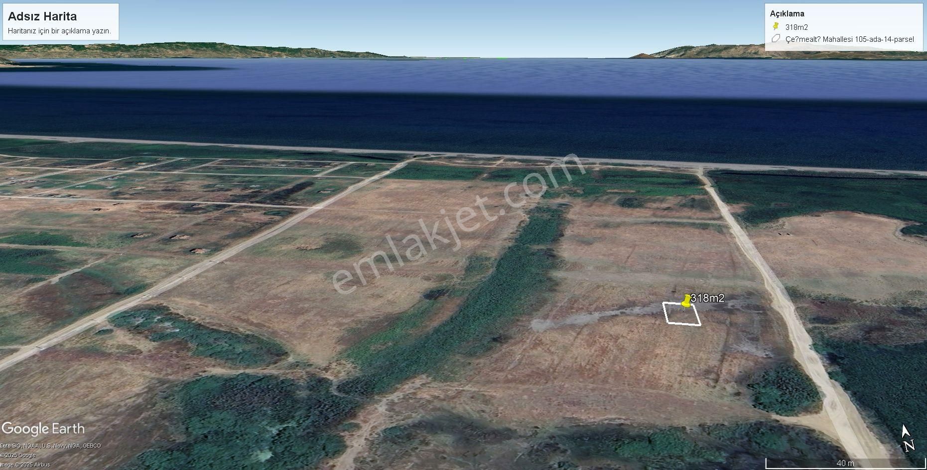 Satılık 318m² Arsa Biga Çeşmealtın 'da Güçlü Erdağı Emlak 'tan