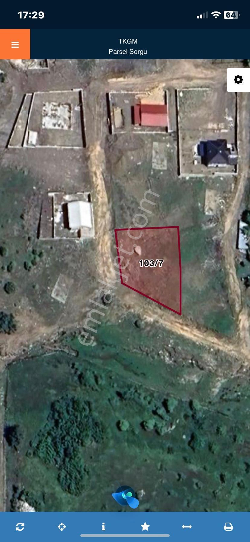 Konyaltı Yarbaşçandır Da Satılık Müstakil Kadastra Parseli