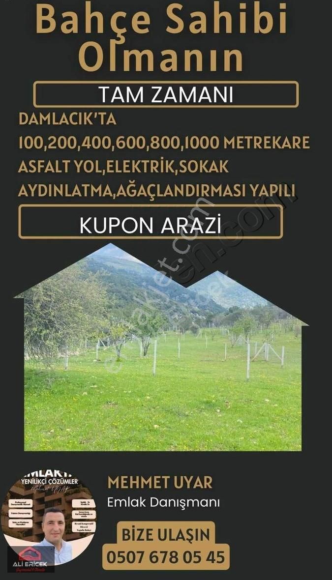 Elektrik Mevcut Düz Zemin Bölgeye Hakim Manzaralı Bahçe