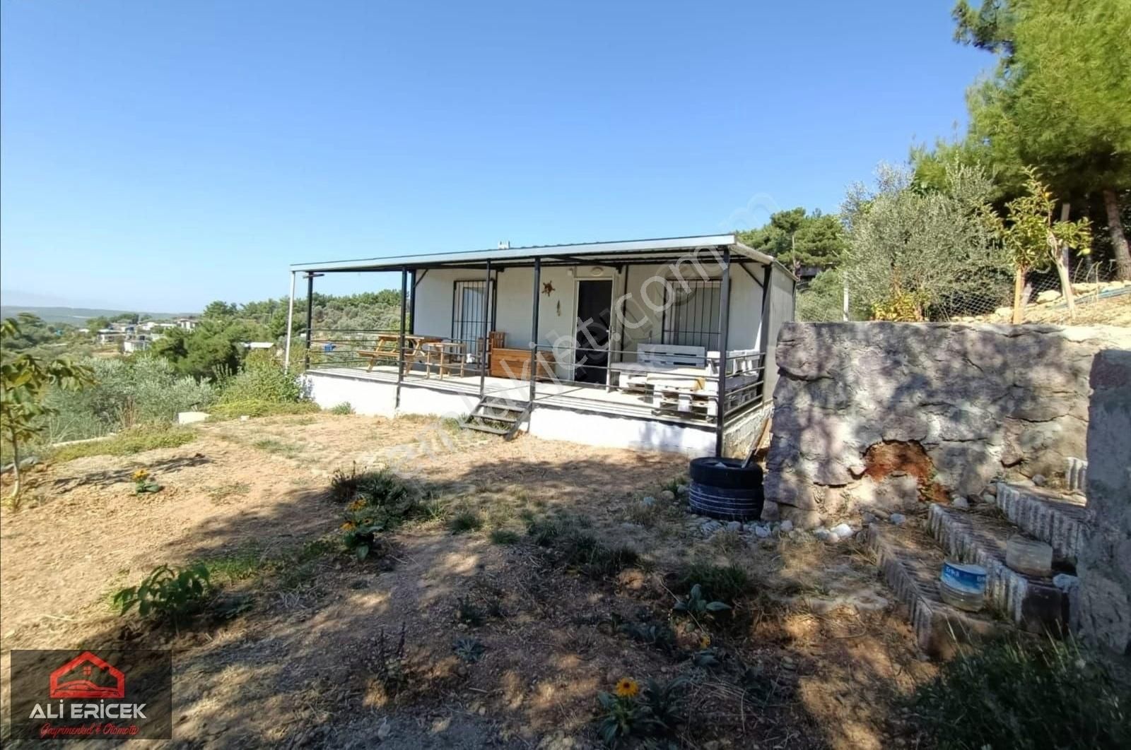 Kemalpaşa Damlacıkta Satılık 500m² Bahçe Ve İçinde Konteyner Ev - Görsel 3