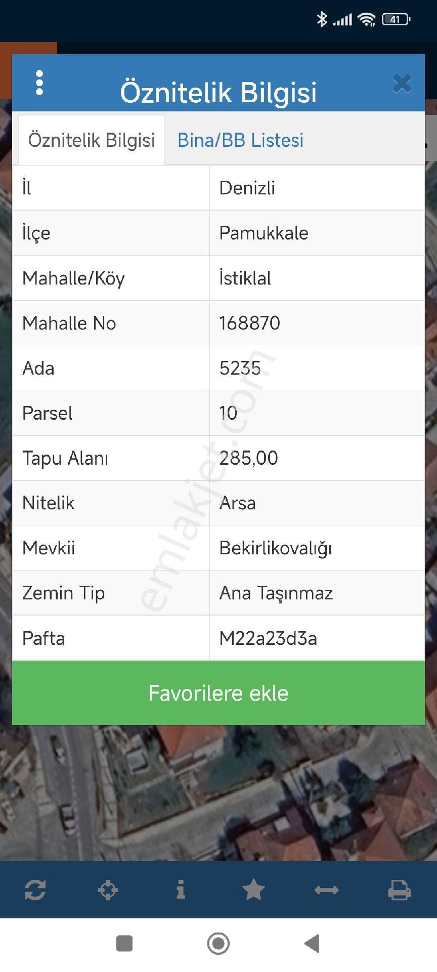 Denizli Pamukkale Cumhuriyet'te Satılık Arsa - Görsel 2