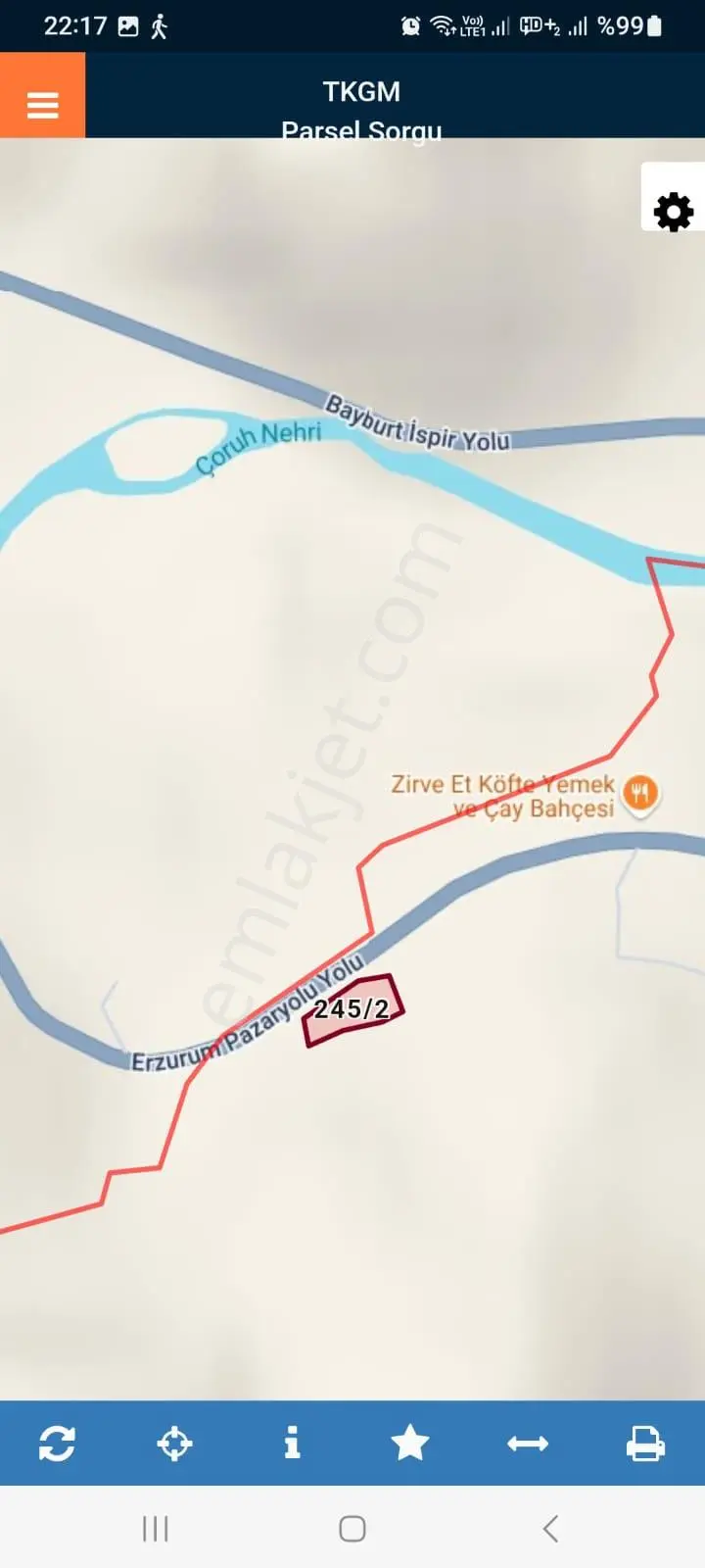 Sahibinden Rize-ispir Erzurum Yolunda 4 Dönüm Otobana Cephe Arsa - Görsel 3