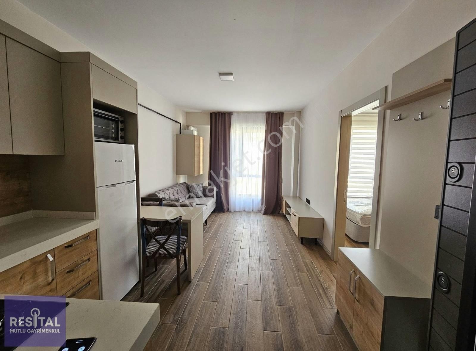 Rs Mutlu Görükle Kiralık Sıfır Full Eşyalı 1+1 Arakat Daire