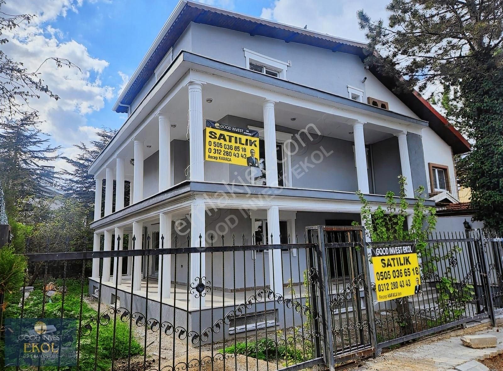 Gölbaşı Trt Haberciler 380m2 Villa Tamamen Yenilendi