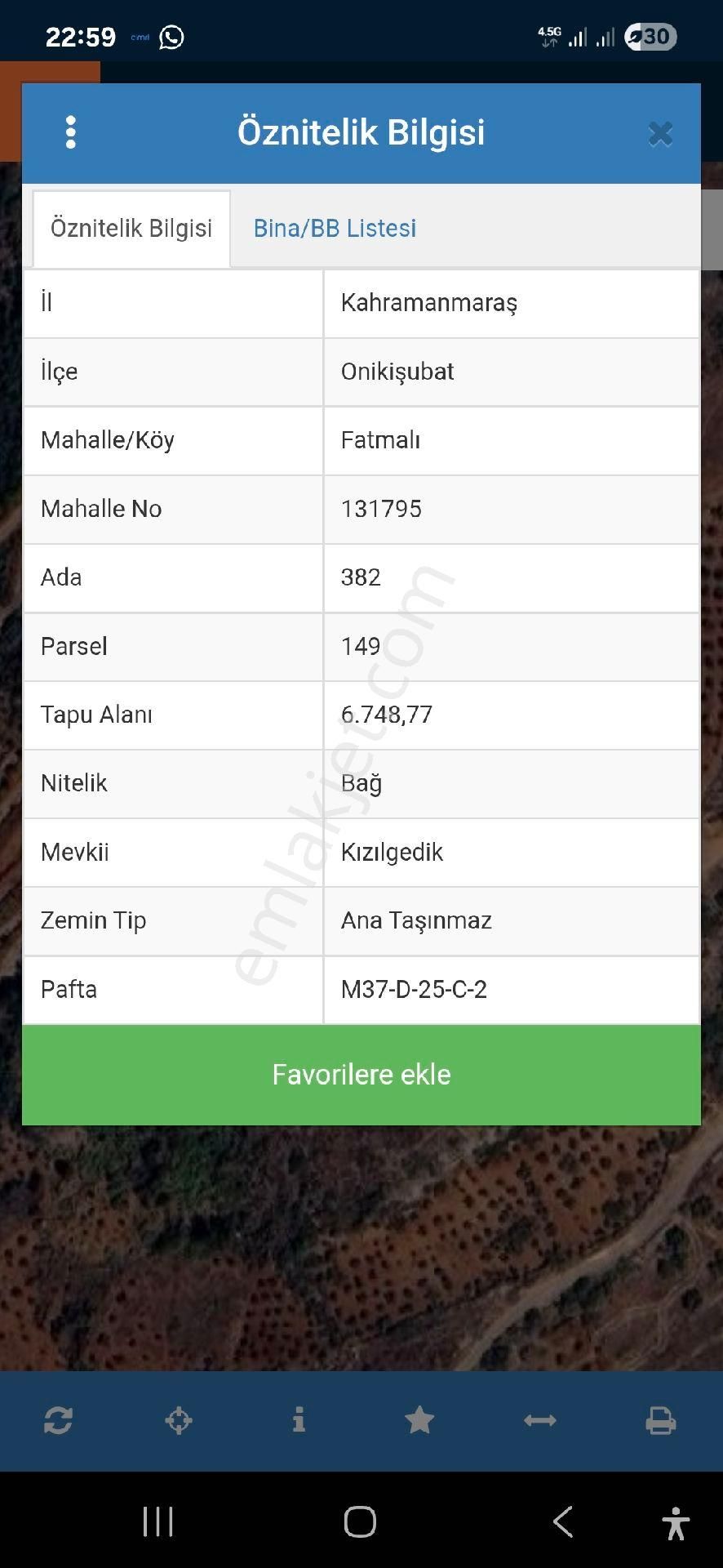 Murat Gayrimenkul'den Fatmalı'da Yatırımlık Arazi