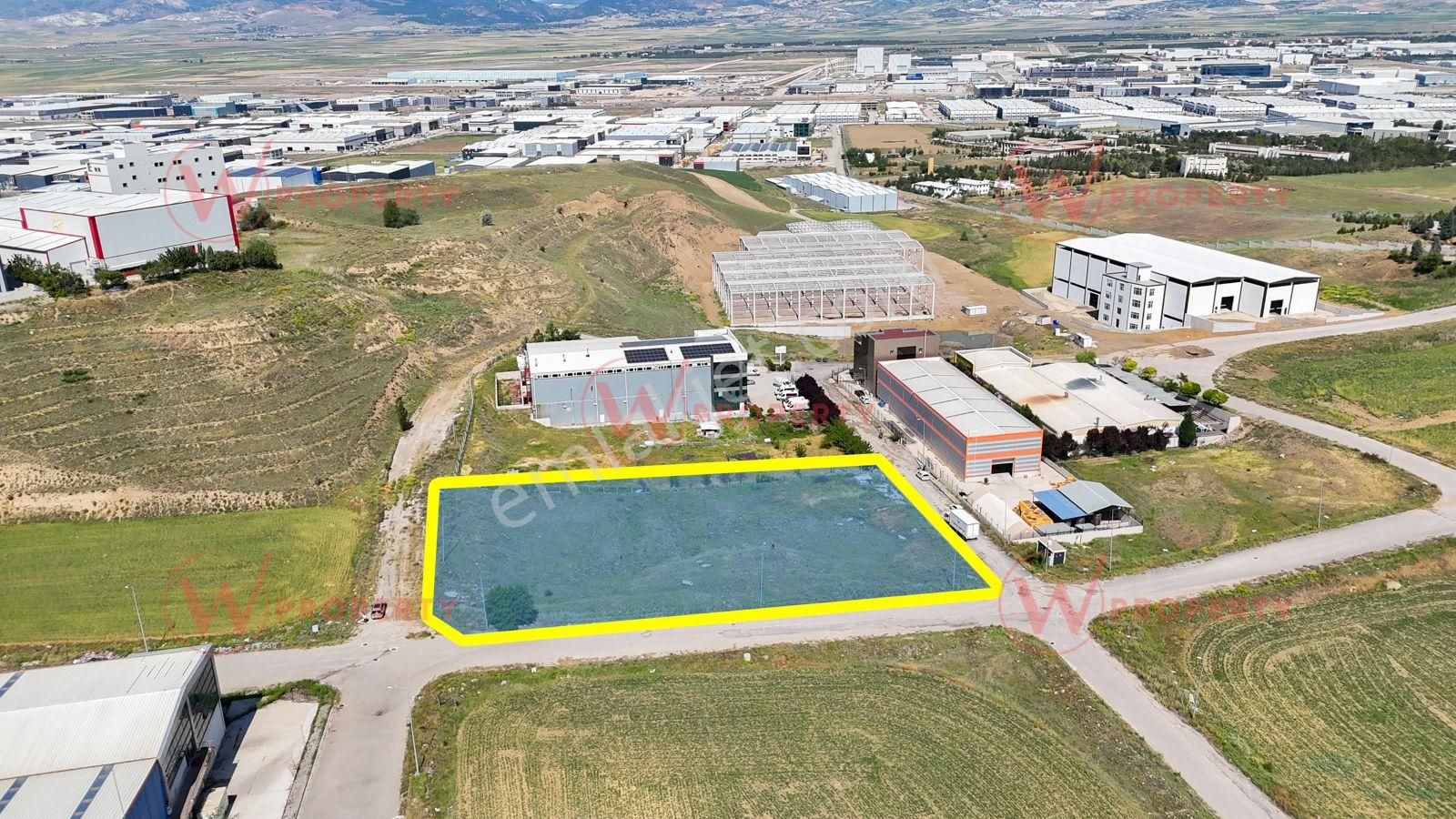 W Property'den Kazan Saray Osb'de Sanayi İmarlı 5.000 M2 Arsa