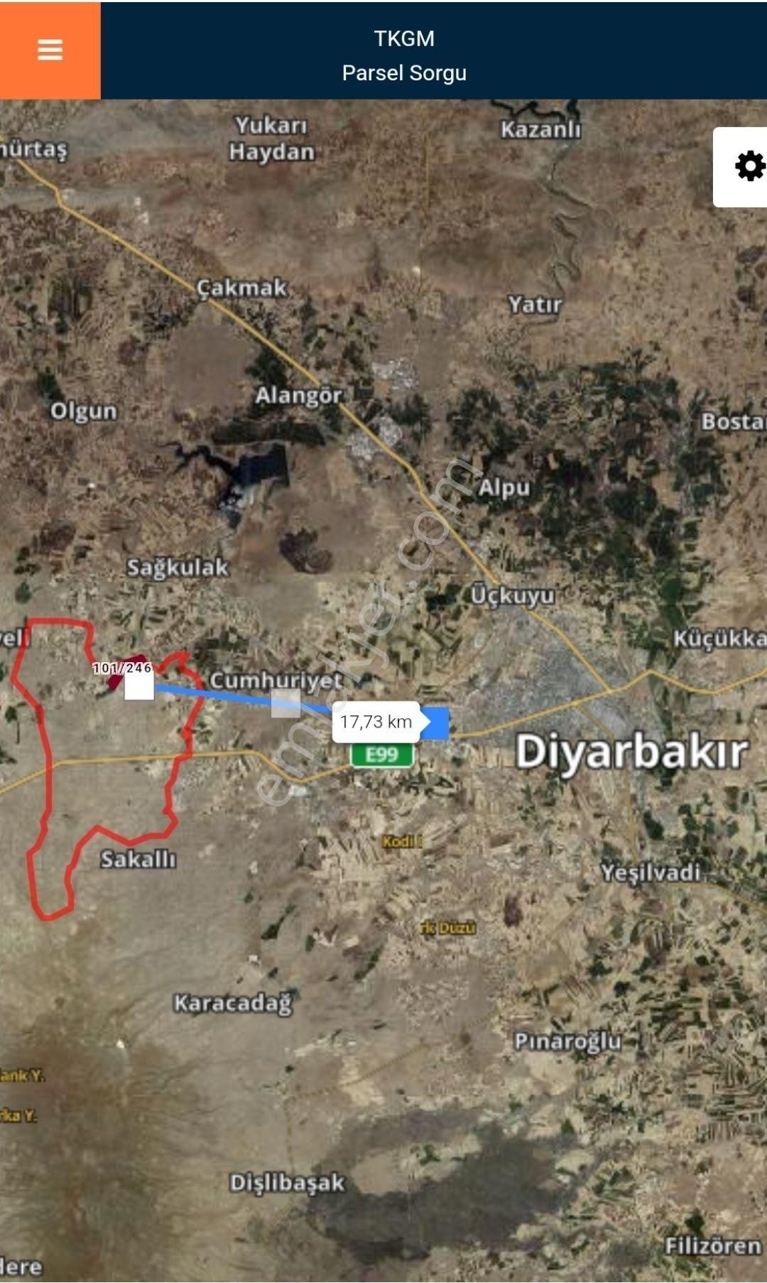 Organize Sanayi Bölgesinde Satılık 25 Dönüm Arsa - Görsel 3