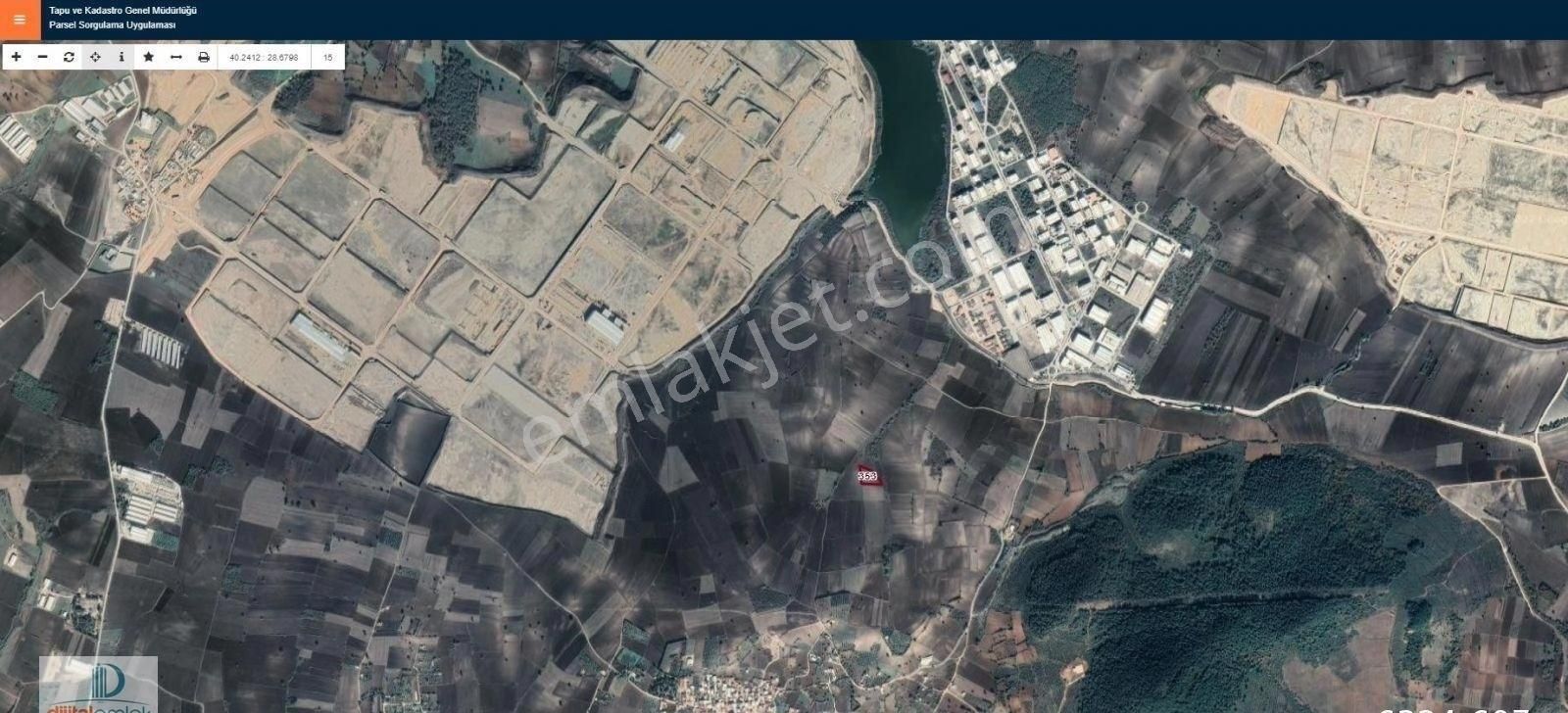 Dijitalemlak'tan İkizce'de Teknosab Sınırı Yatırımlık Kıymetli Tarla. - Görsel 4