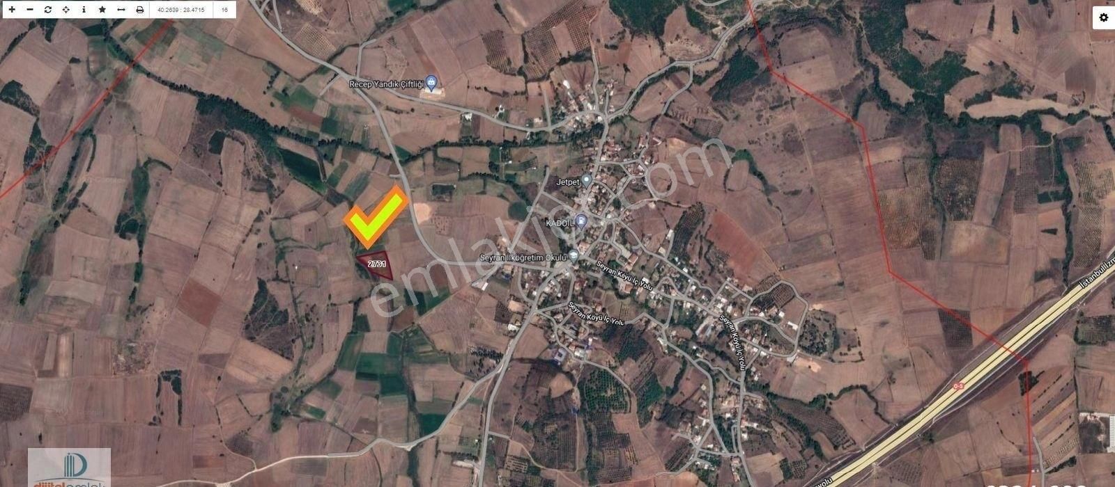 Dijitalemlak'tan Karacabey Seyran'da Kentsel Gelişim Alanında Köye Yakın Satılık 5.300 M2 Kıymetli - Görsel 6