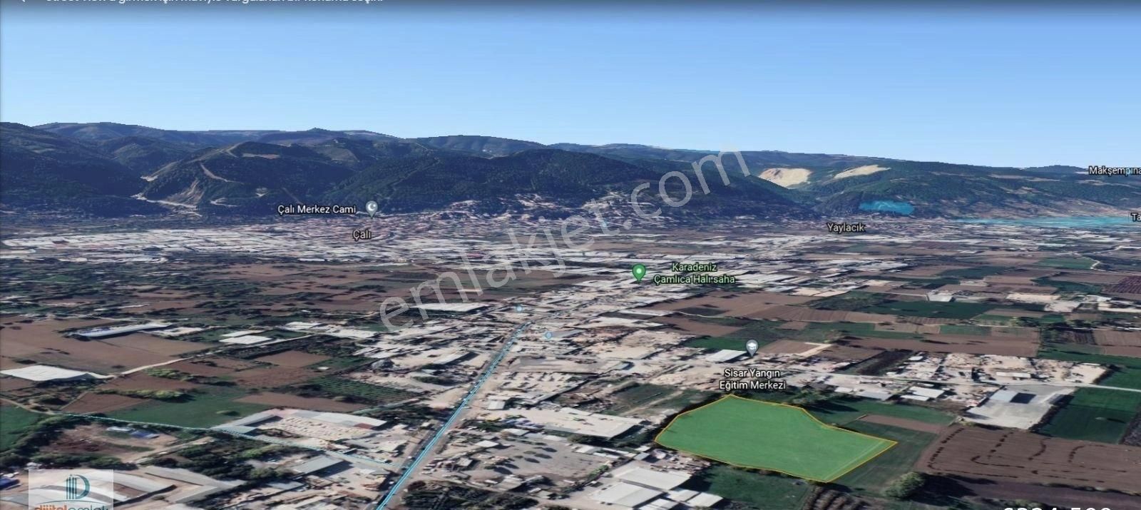 Nilüfer Demircide İmar Sınırı Yatırımlık Satılık 15.800 M2 Kıymetli Arazi. - Görsel 7