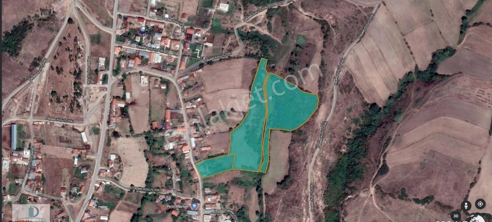 Mustafakemalpaşa Osb Bitişiği Paşalar Köyü İçerisinde Satılık 25 Dönüm Kıymetli Arazi. - Görsel 9