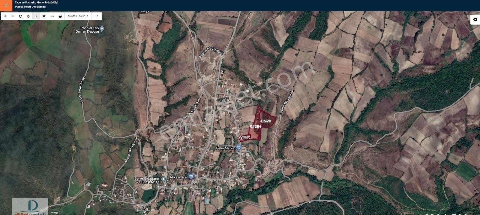 Mustafakemalpaşa Osb Bitişiği Paşalar Köyü İçerisinde Satılık 25 Dönüm Kıymetli Arazi. - Görsel 17