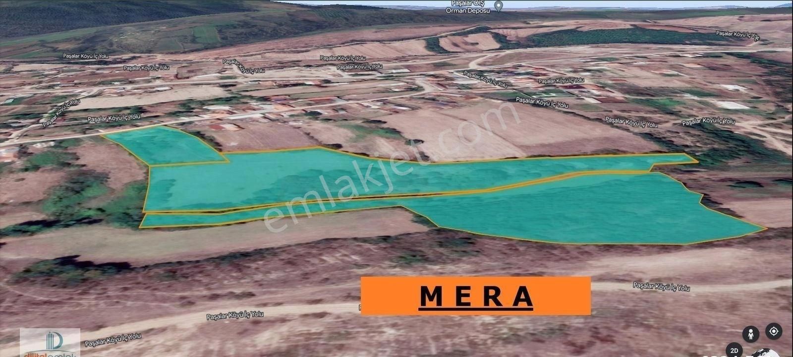 Mustafakemalpaşa Osb Bitişiği Paşalar Köyü İçerisinde Satılık 25 Dönüm Kıymetli Arazi. - Görsel 11