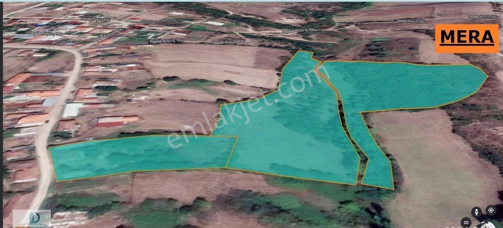 Mustafakemalpaşa Osb Bitişiği Paşalar Köyü İçerisinde Satılık 25 Dönüm Kıymetli Arazi. - Görsel 5