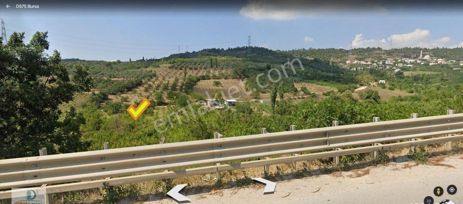 İstanbul Yoluna Yakın Dürdanede Yola Cepheli 3 Dönüm Satılık Kıymetli Arazi. - Görsel 26