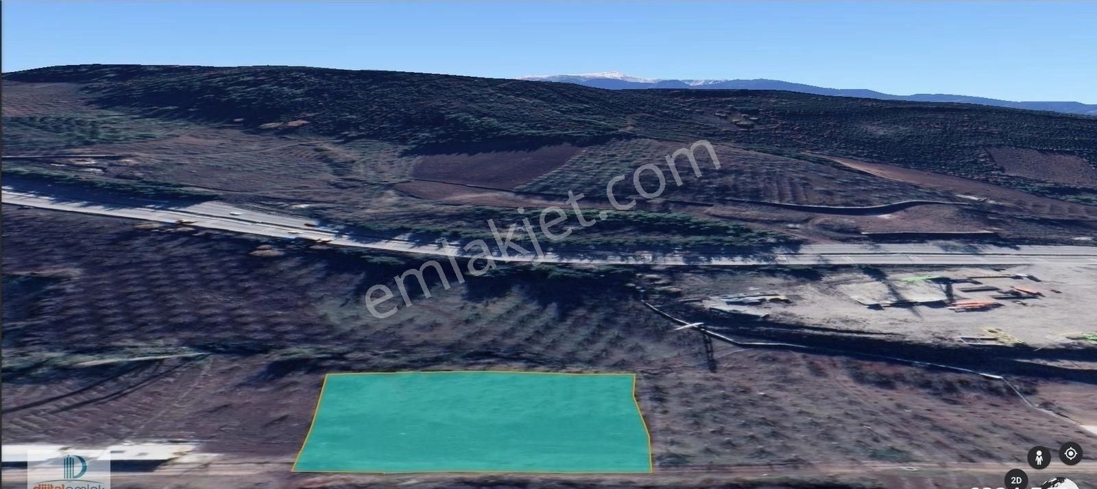 İstanbul Yoluna Yakın Dürdanede Yola Cepheli 3 Dönüm Satılık Kıymetli Arazi. - Görsel 10