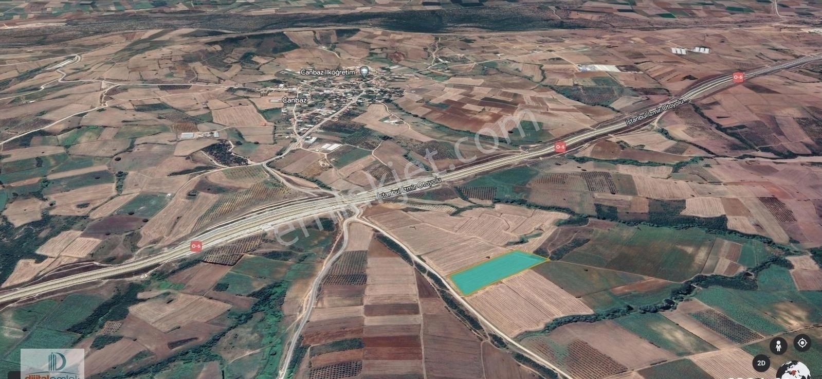 Dijitalemlak'tan Karacabey Canbaz'da Kentsel Gelişim Alanında Köye Yakın Yola Cepheli Satılık 20.300 - Görsel 2