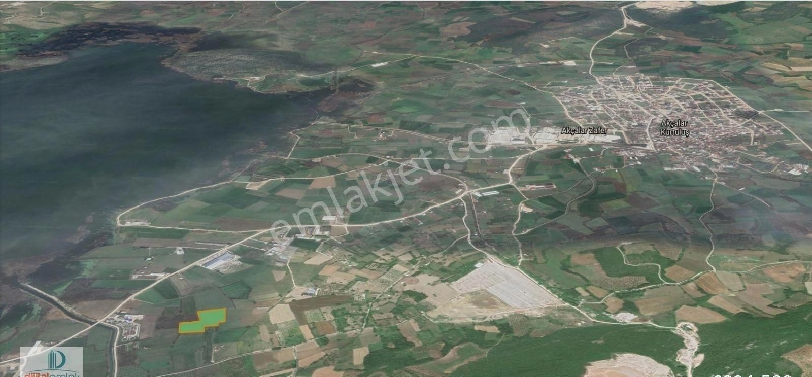 Dijitalemlak'tan Nilüfer Akçalarda Satılık 12.100 M2 Yatırımlık Kıymetli Arazi.