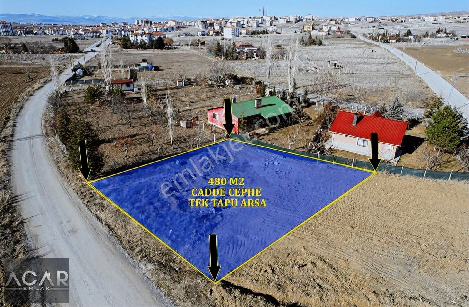 Acar Emlak'tan Şehit Tezcan Özdemir Caddesi Üzerinde 480 M2 Arsa - Görsel 6