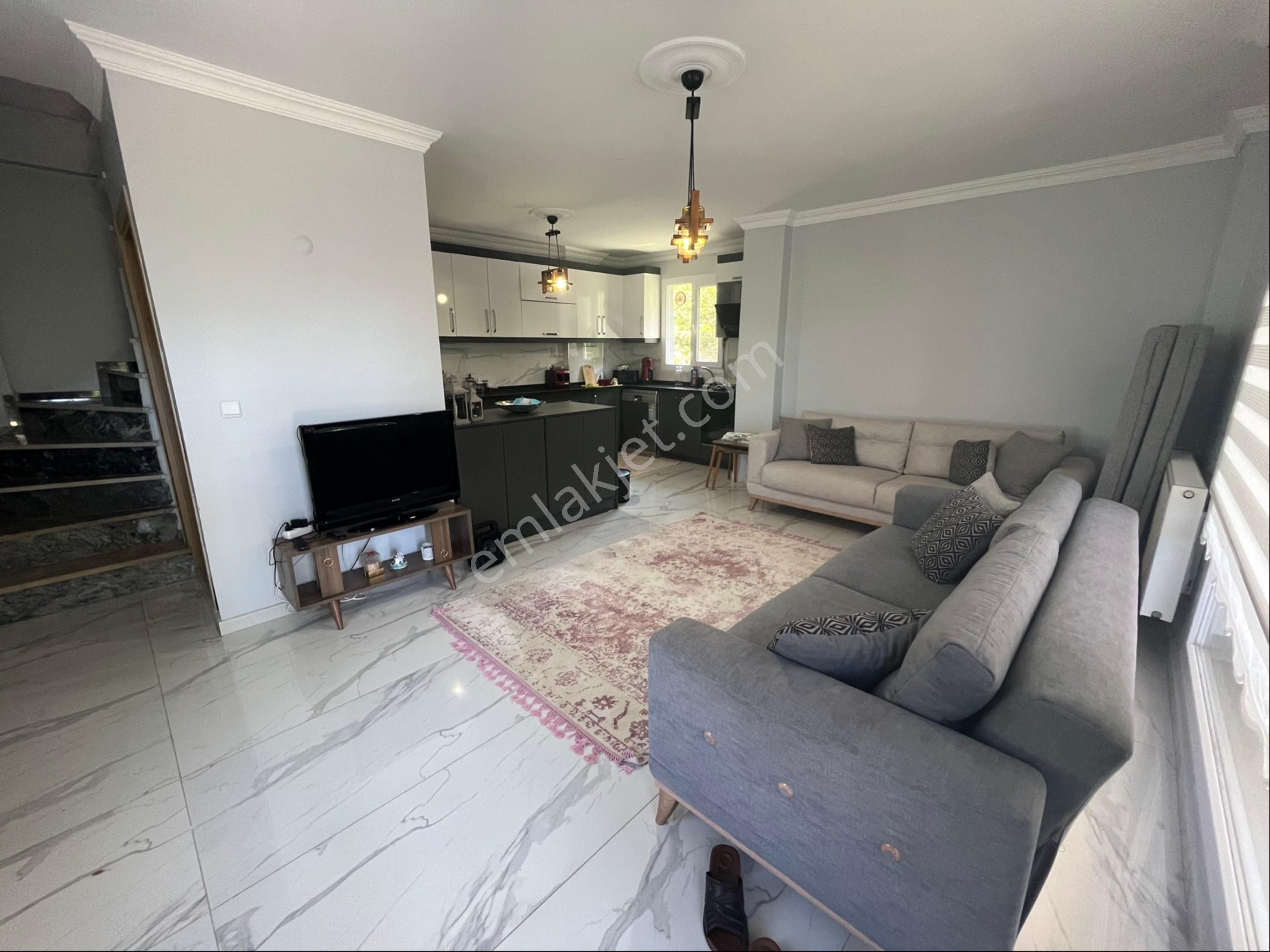 Ata Gayrimenkul,den Ful Eşyalı 4+1 Park Cepheli Lüks Villa - Görsel 15