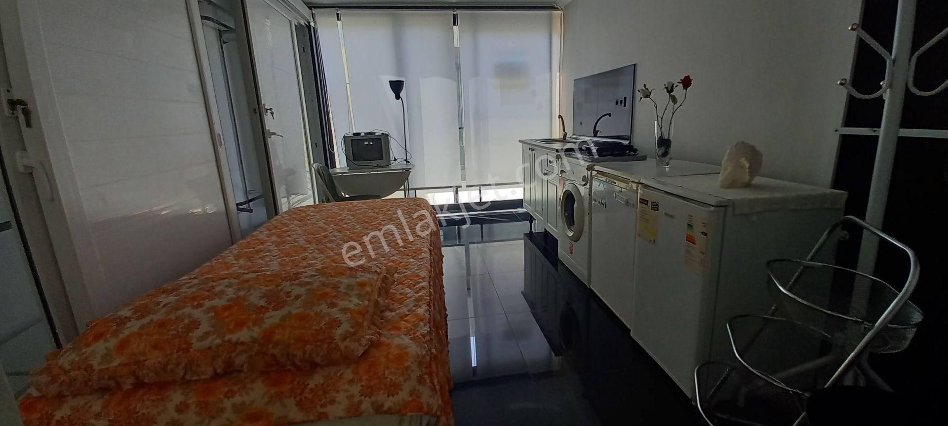 Kuşadası Karaova Mevkii'nde, Yalnızca Tek Kişi İçin Uygun 1+0 Tam Eşyalı Kiralık Daire. Plaja 1 Km - Görsel 12