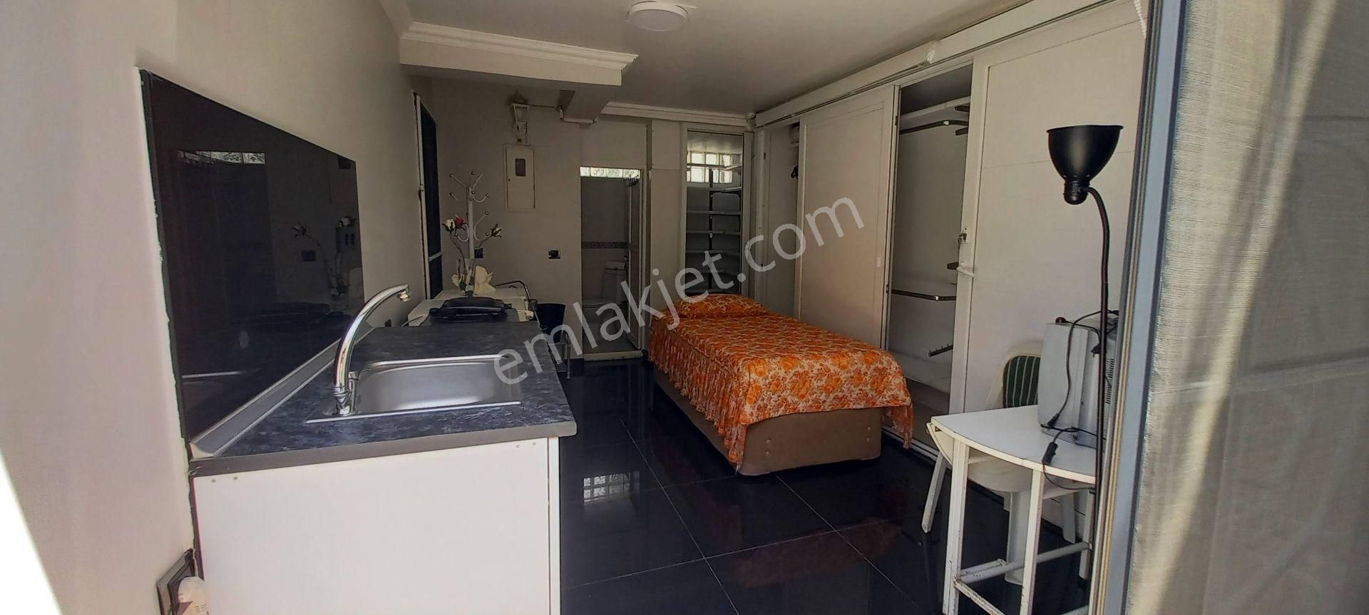 Kuşadası Karaova Mevkii'nde, Yalnızca Tek Kişi İçin Uygun 1+0 Tam Eşyalı Kiralık Daire. Plaja 1 Km - Görsel 20