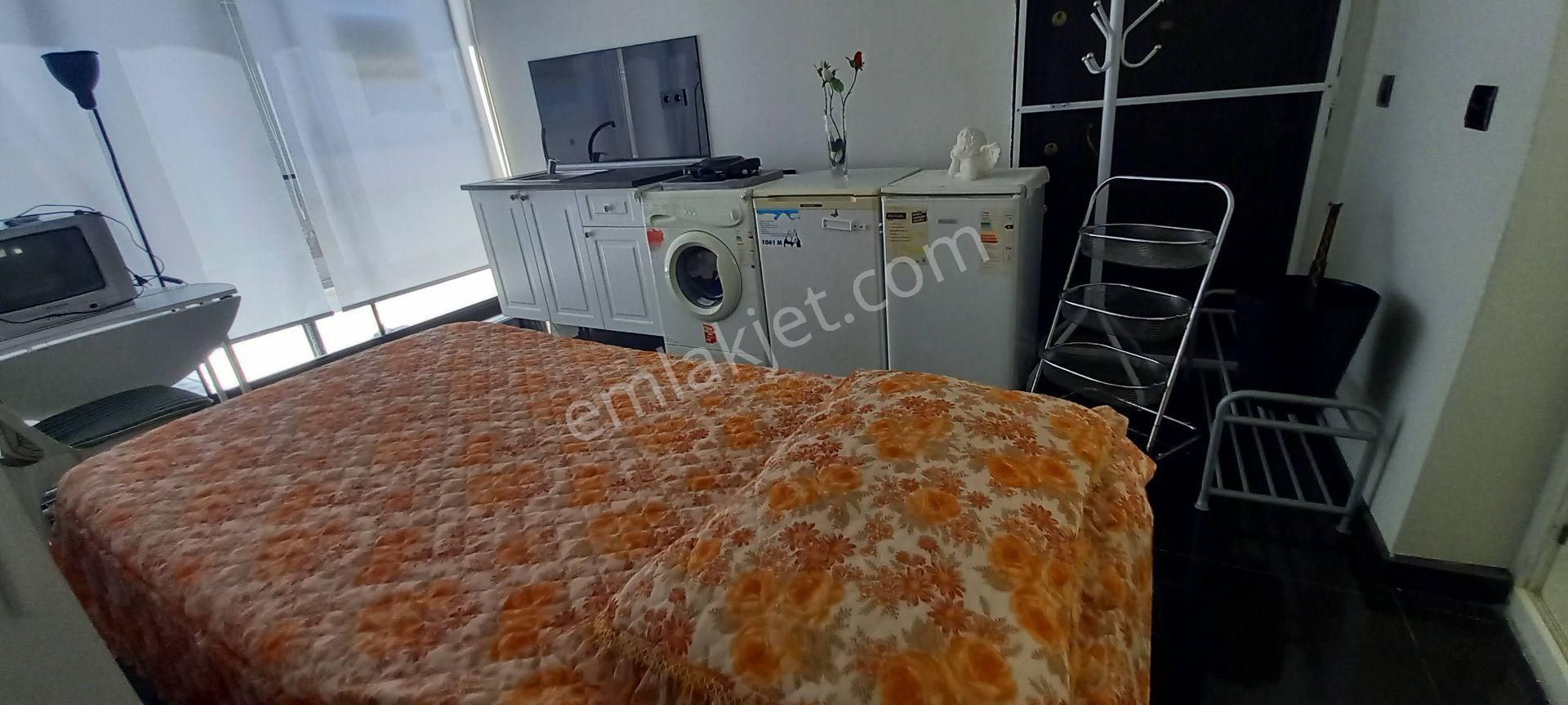 Kuşadası Karaova Mevkii'nde, Yalnızca Tek Kişi İçin Uygun 1+0 Tam Eşyalı Kiralık Daire. Plaja 1 Km - Görsel 15