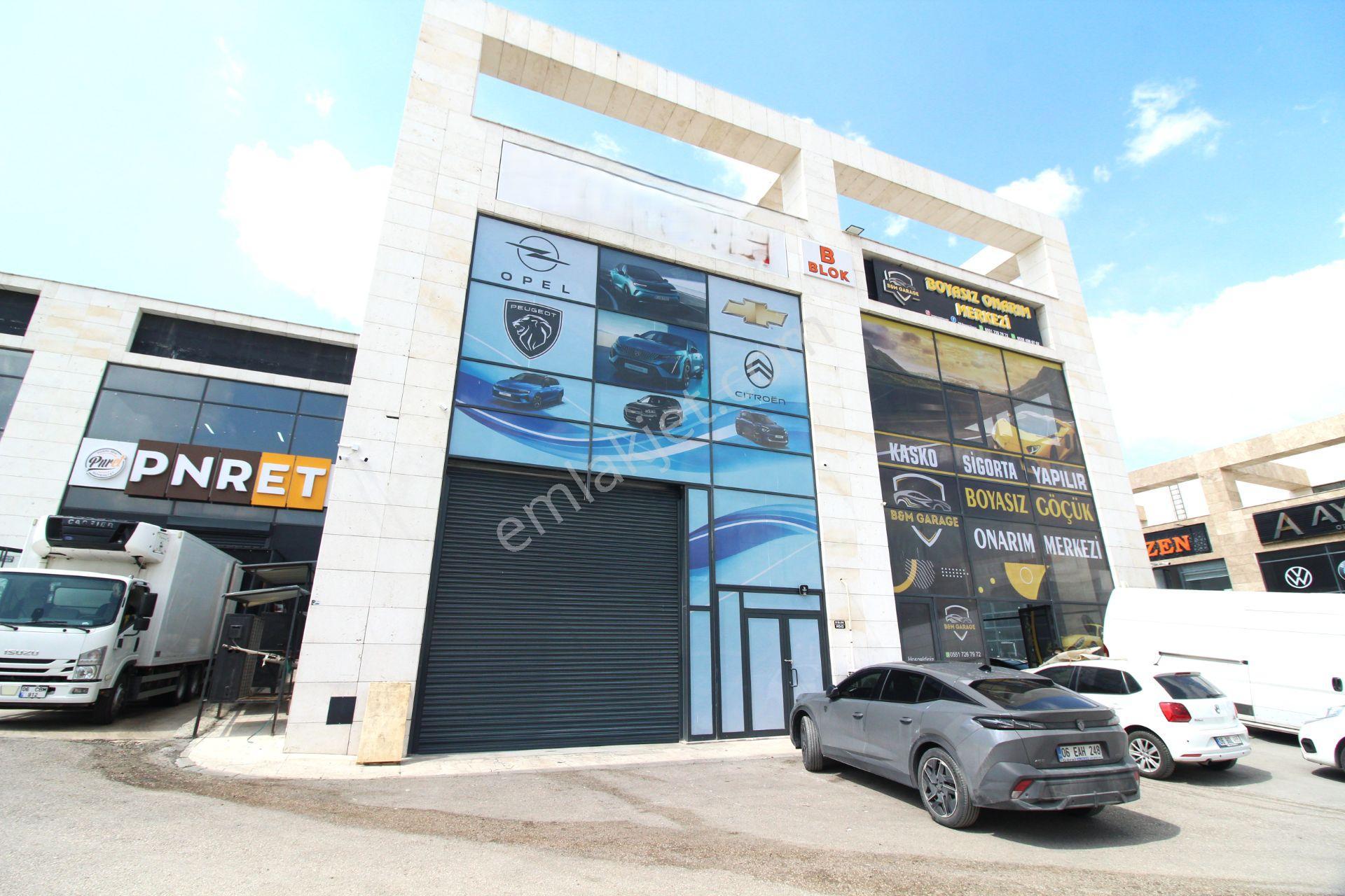 Kiralık İşyeri 850m2 Başkent Oto Sanayi Batı Prestij İş Merkezi - Görsel 35