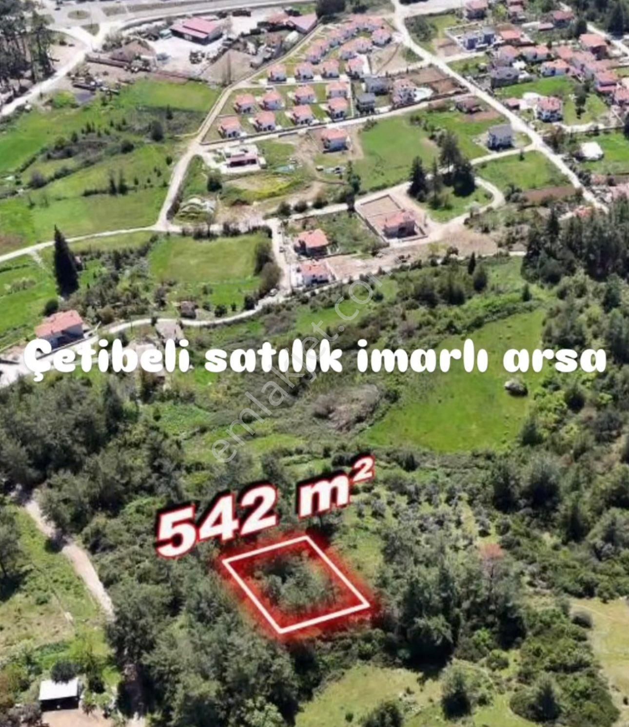 Lotus'tan Marmaris Çetibeli'de 542 M2 Satılık Tarla