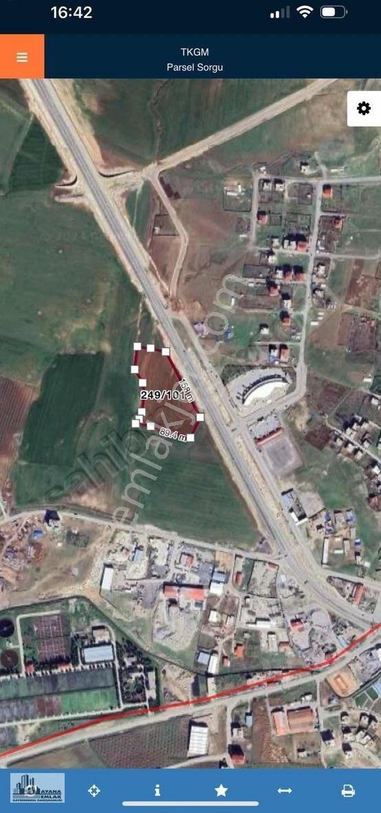 Yeni Otogar Karşısında Satılık İmara Sıfır Tarla