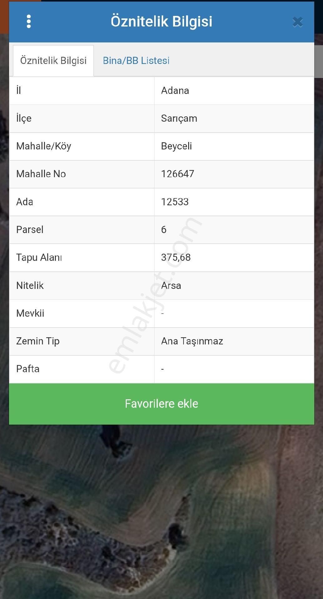 Beyceli'de Tepe Konumda İmarlı Arsa