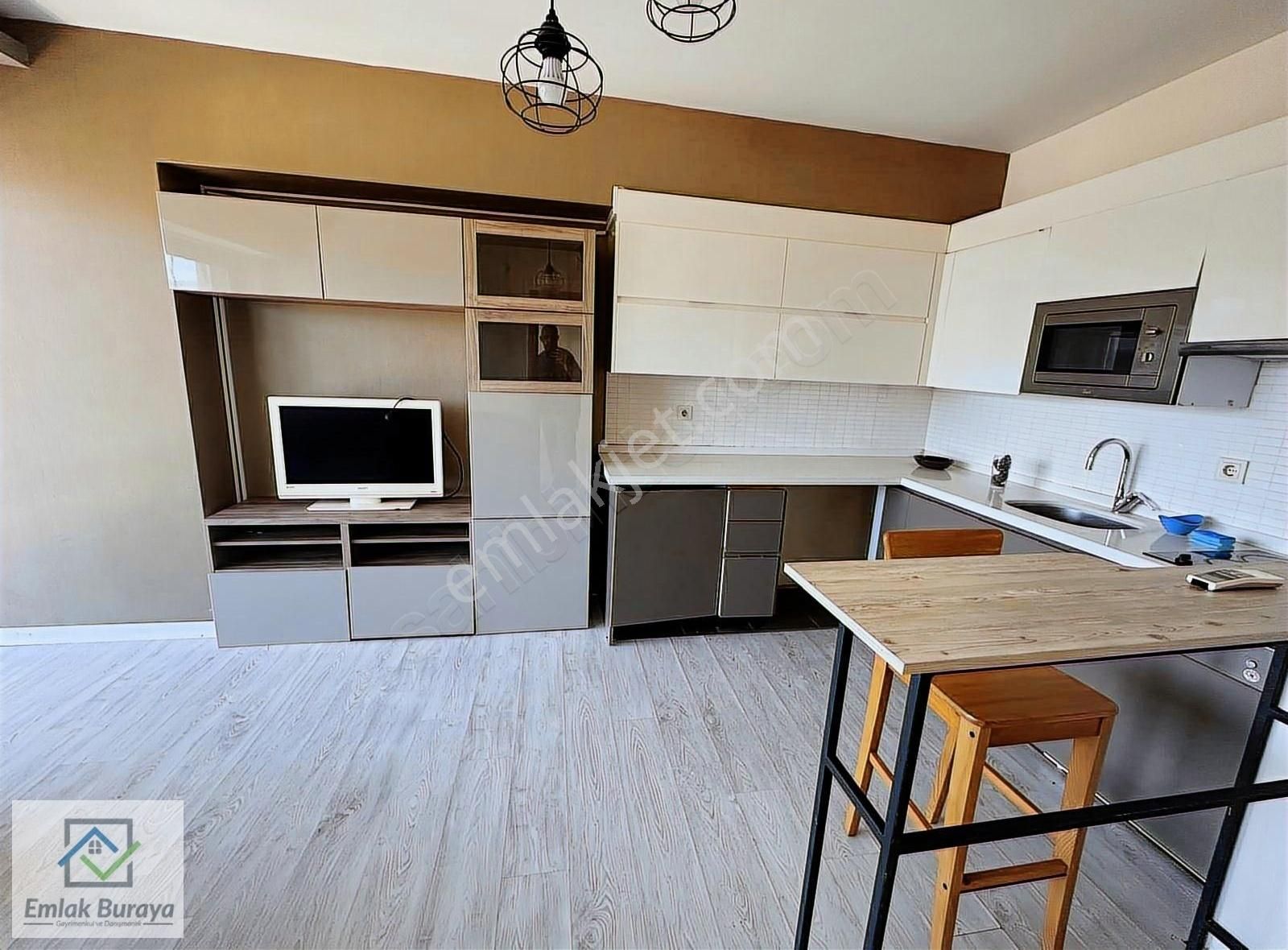 İzmir Bornova Myvia Bahçe'de Yeni Full Eşyalı 1+1 Kiralık Daire