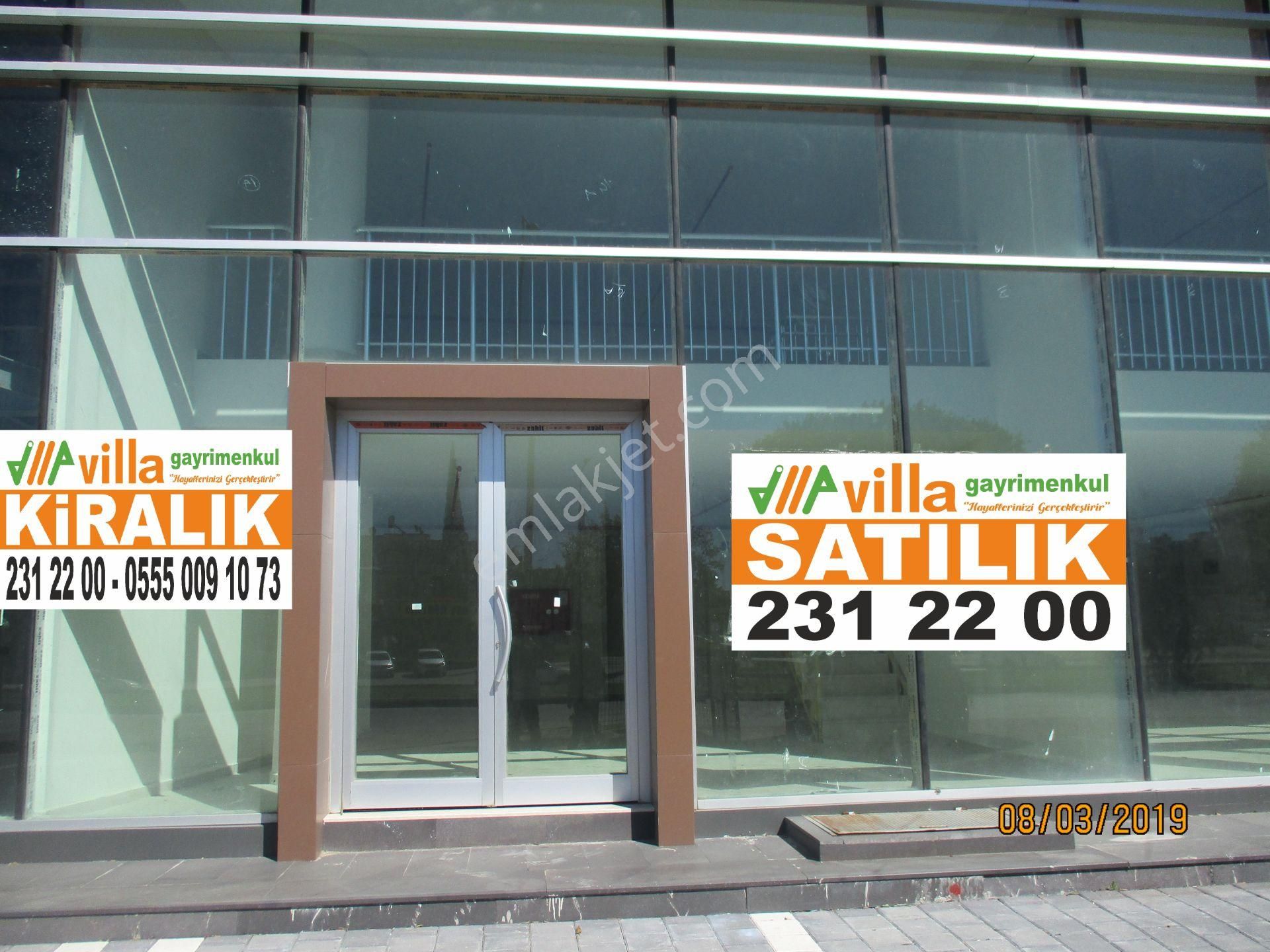 Yeni Valilik Yolunda Bulvar Üzerinde Yeni Binada 130m2 Zemin Ve 1.katlı Kiralık İşyeri