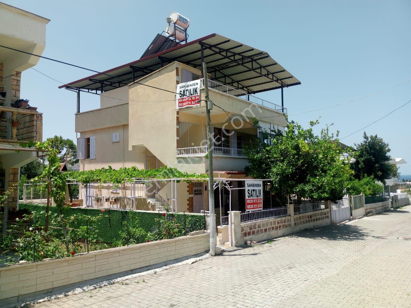 Memurdan 4+2 Villa, 3 Katlı, Deniz Ada Manzaralı, Eşyalı,müstakil