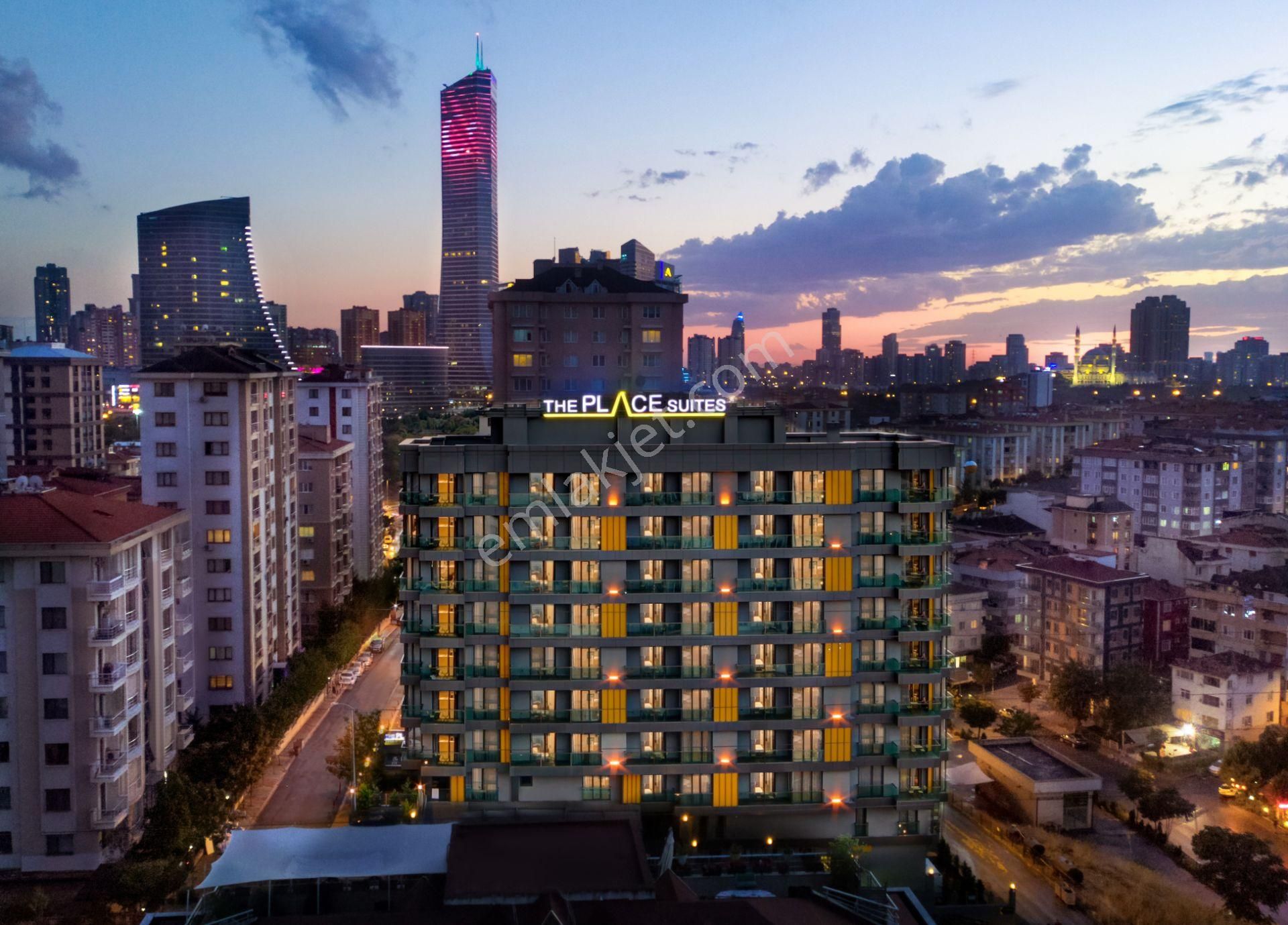 Ataşehir Finans Merkezi Yanı, 1+1 Balkonlu Lüx Suit Daire