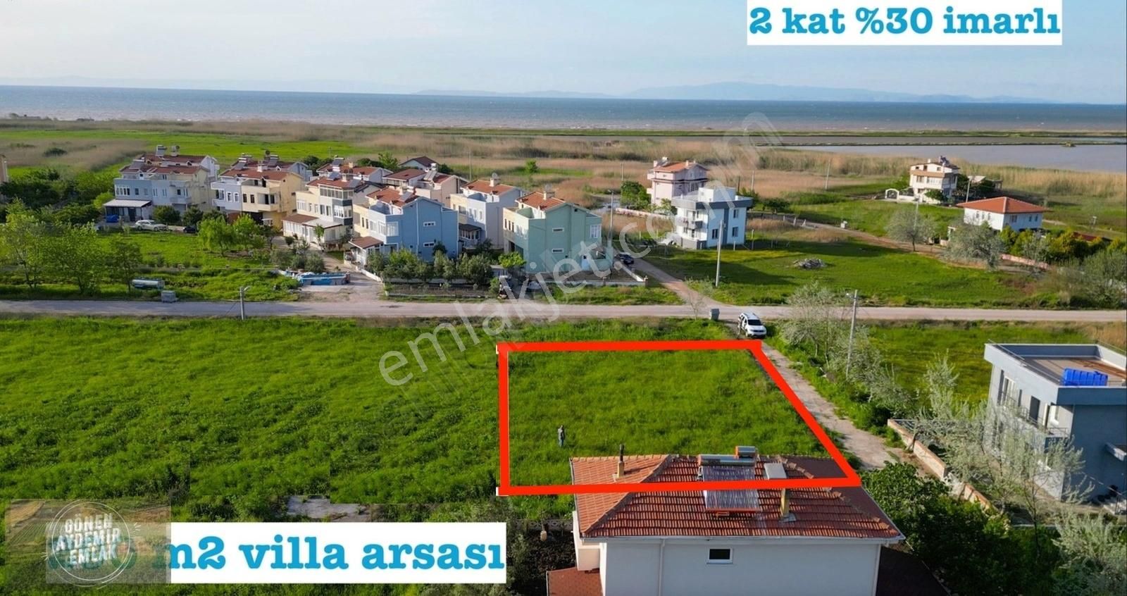 Denize 500 M. Mesafede 2 Kat İmarlı 290 M2 Villa Arsası