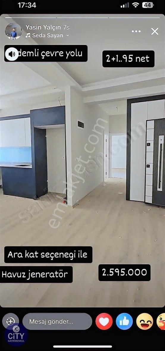 City Den 2+1 Fırsat Daire