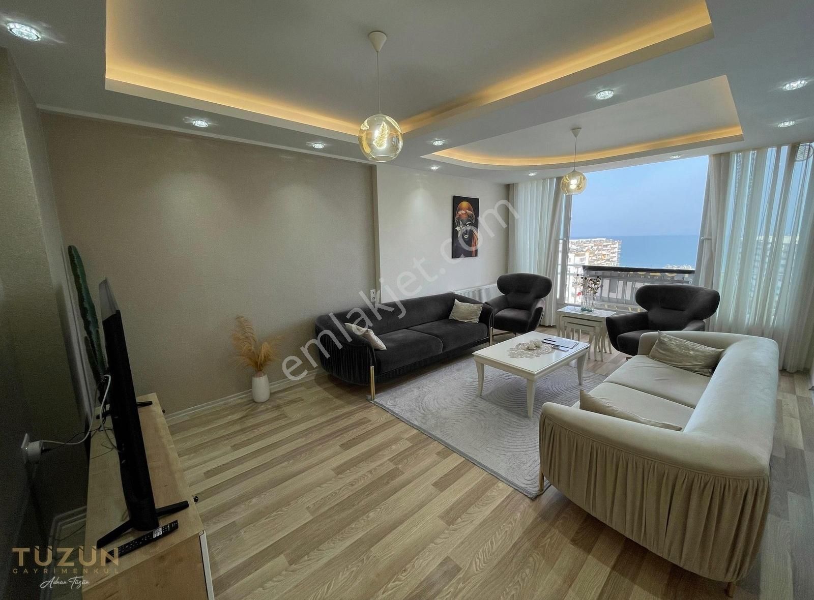 Tüzün'den Deniz Manzaralı 3.5+1 Lüks Satılık Daire
