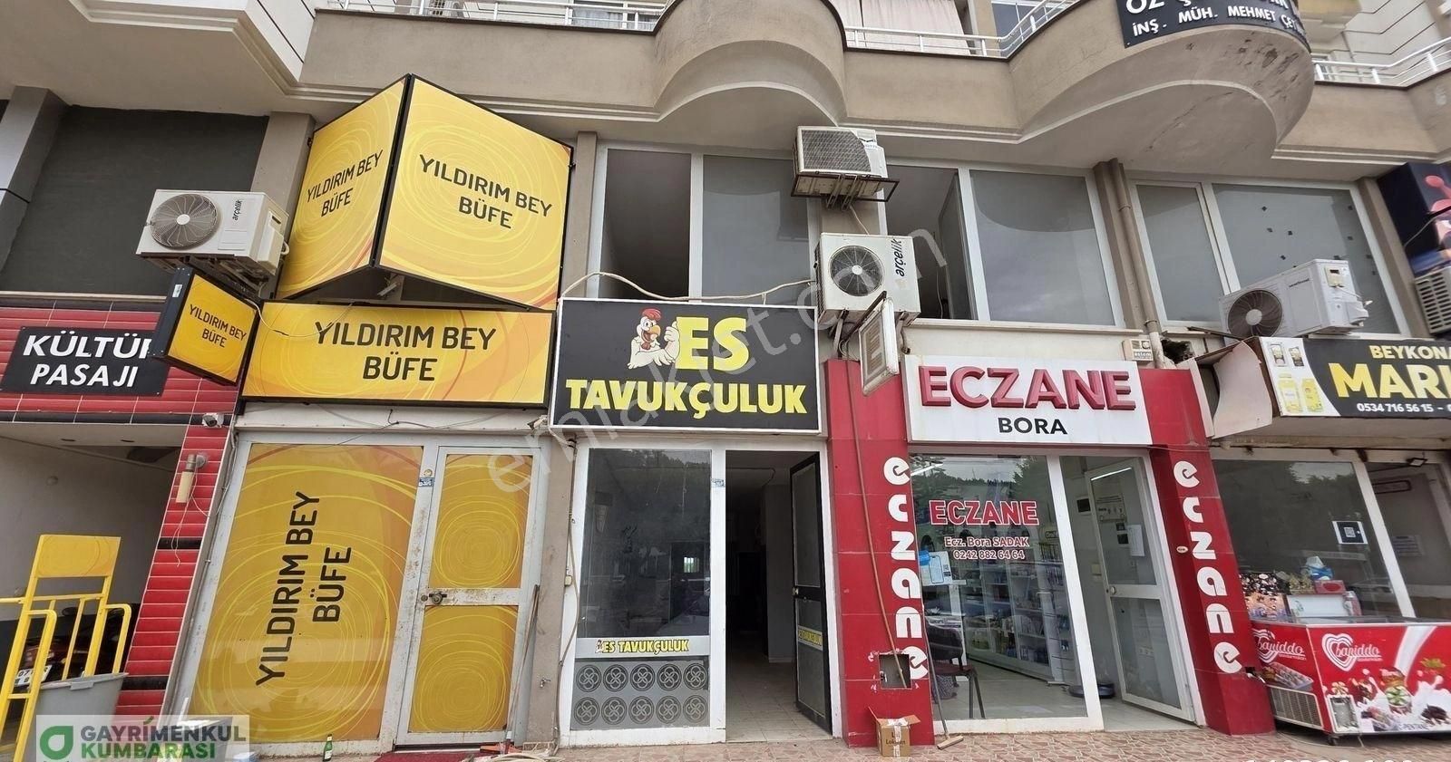 Antalya Kumluca Beykonak Mah. Ana Cadde Üzeri Kiralık Dükkan