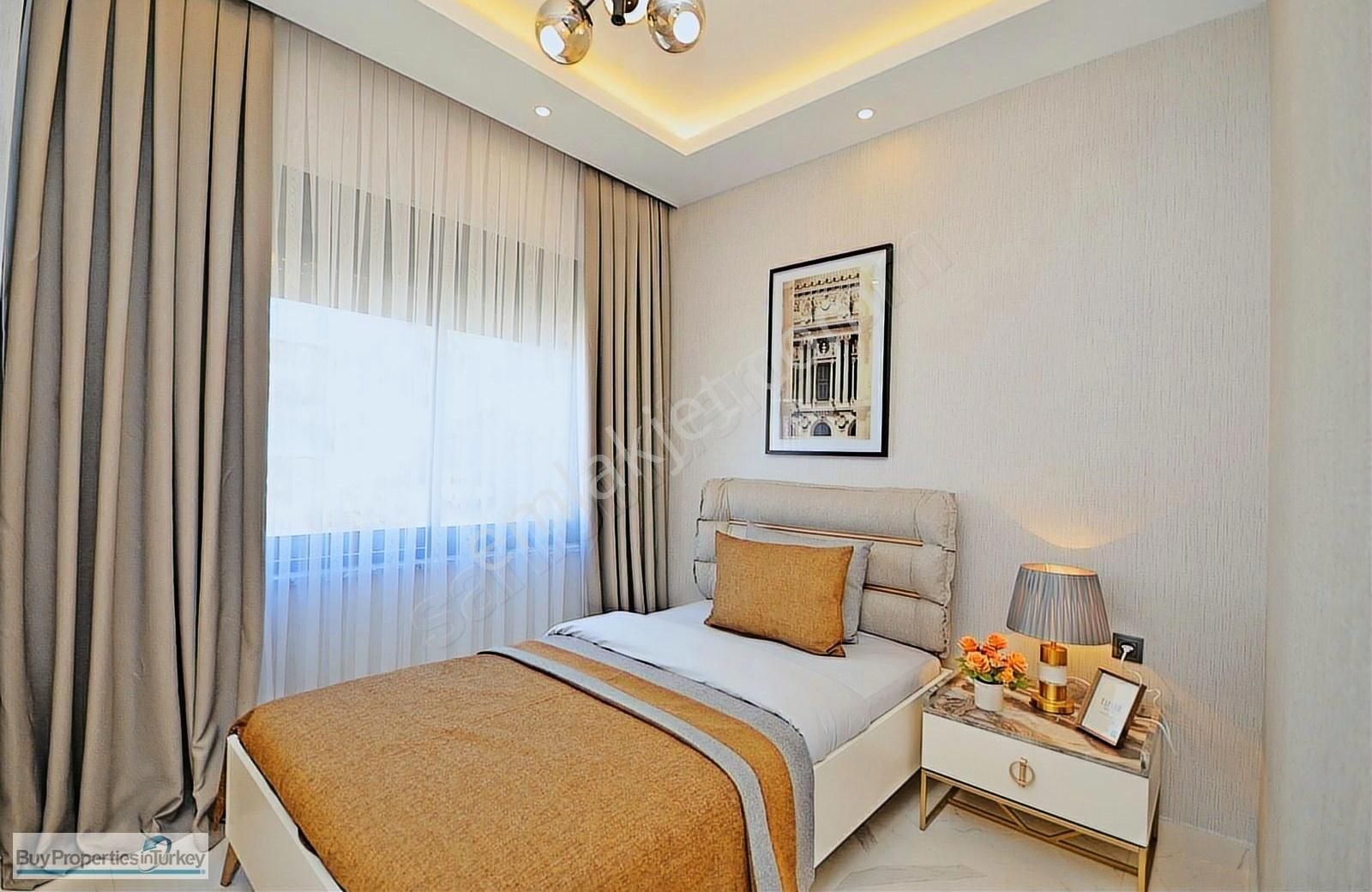 Alanya Kestel'de 2+1 Full Eşyalı Satılık Kapalı Otoparklı Daire - Görsel 21