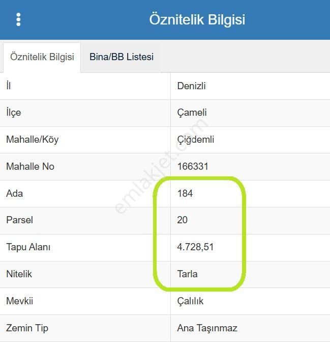 🦋lobby Fortis'ten Satılık Çameli Çiğdemli'de 4728 M² İmarlı Tarla🦋 - Görsel 9