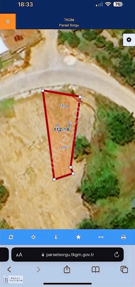 Ballı Yatırım'dan Villa İmarlı Manzaralı Fırsat Arsa