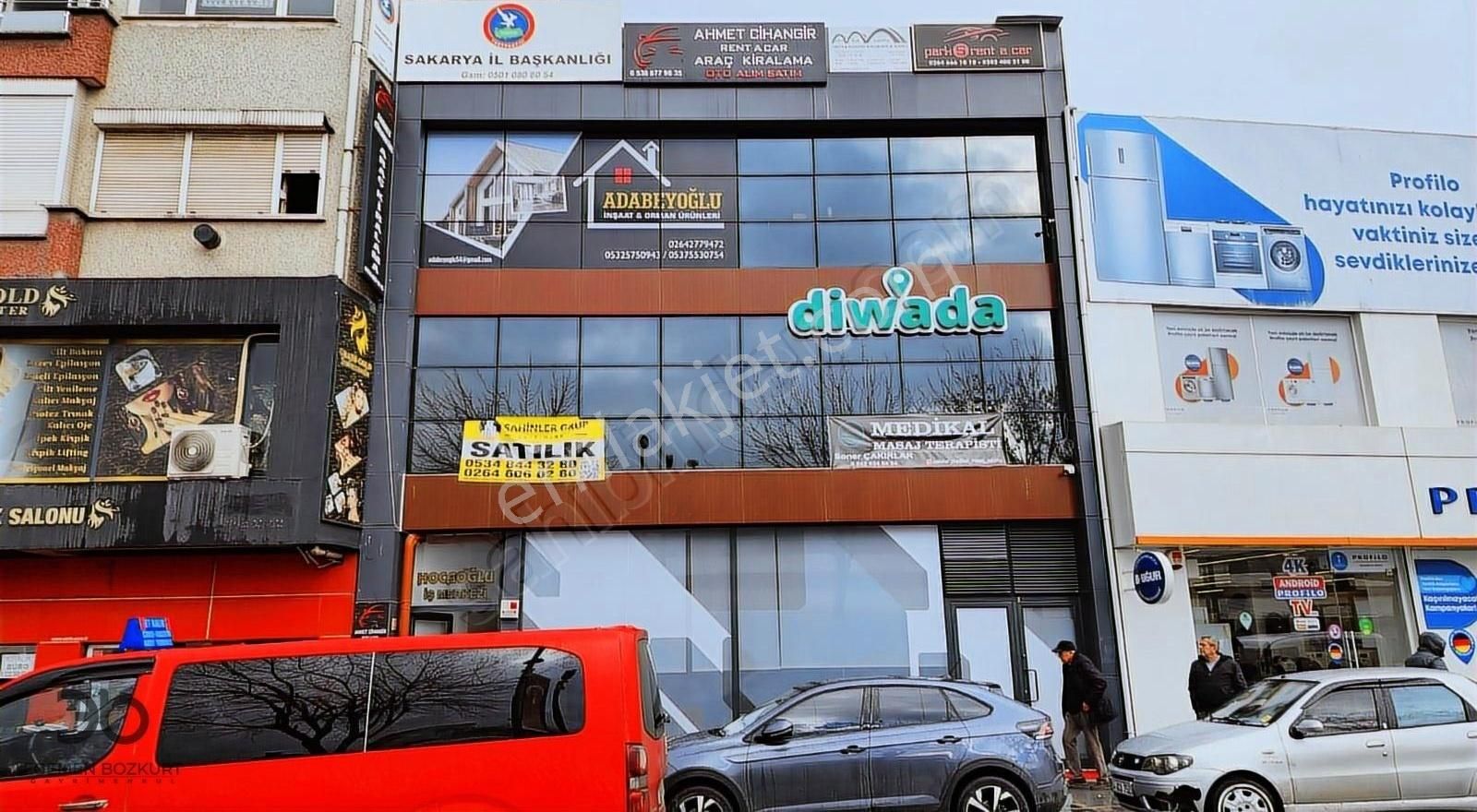 Egemen Bozkurt'tan Adapazarı Merkez De Kiralık 1+0 Ofis