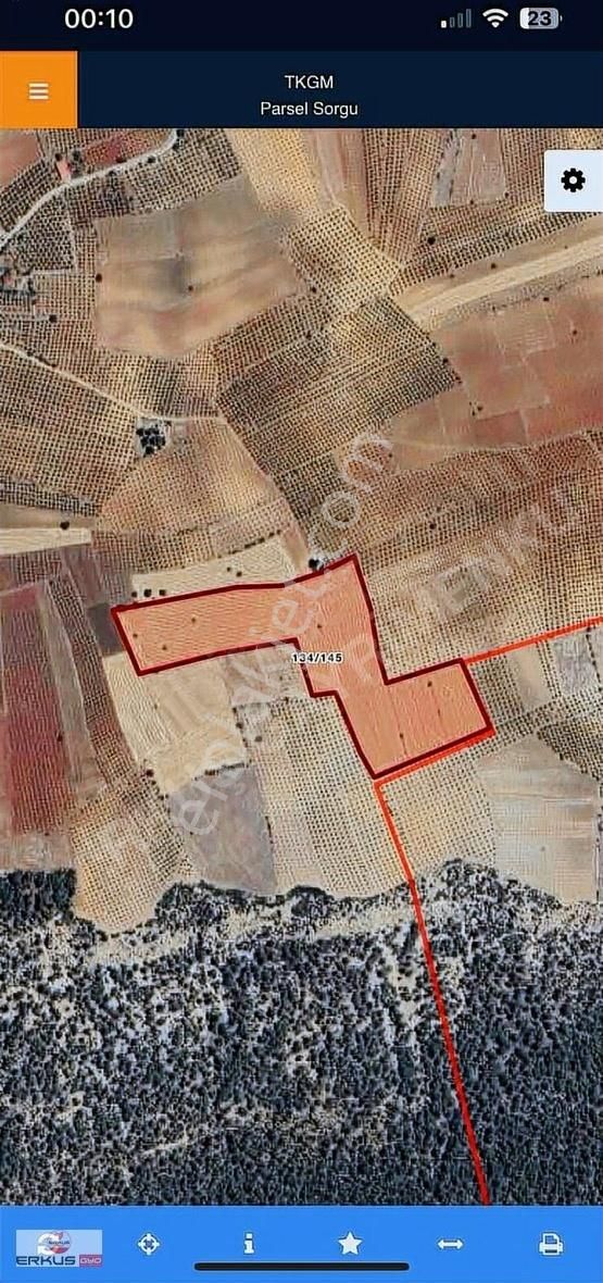 Erkuş Gyo Dan Kale-doğan Mahallesinde Satılık Tarla