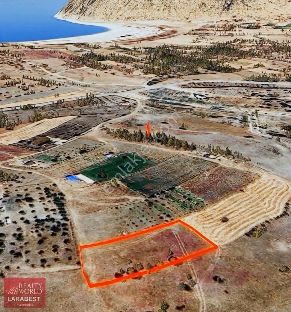 Salda Gölü Manzaralı 2625 M2 Tarla