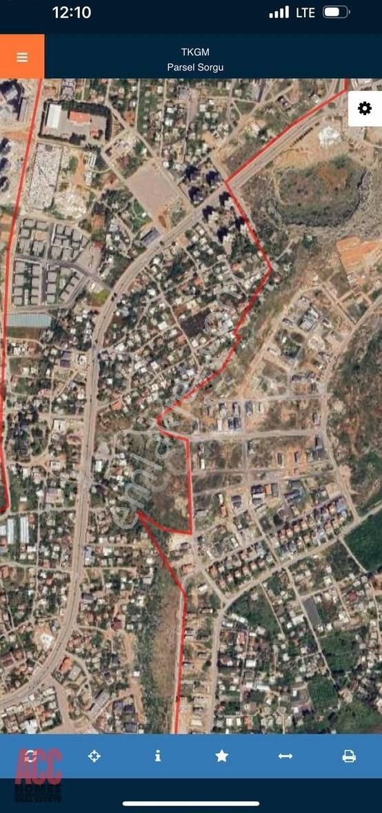Acc Homes'tan Ermenekte Full Deniz Manzaralı Emsalsiz Arsa