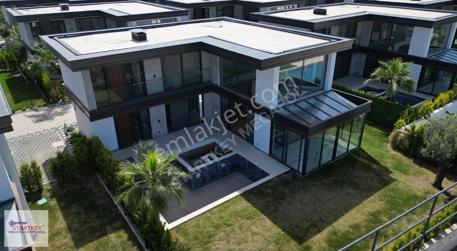 Sasalı Da Doğa İle İç İçe, Muhteşem 4+1 Satılık Müstakil Villa